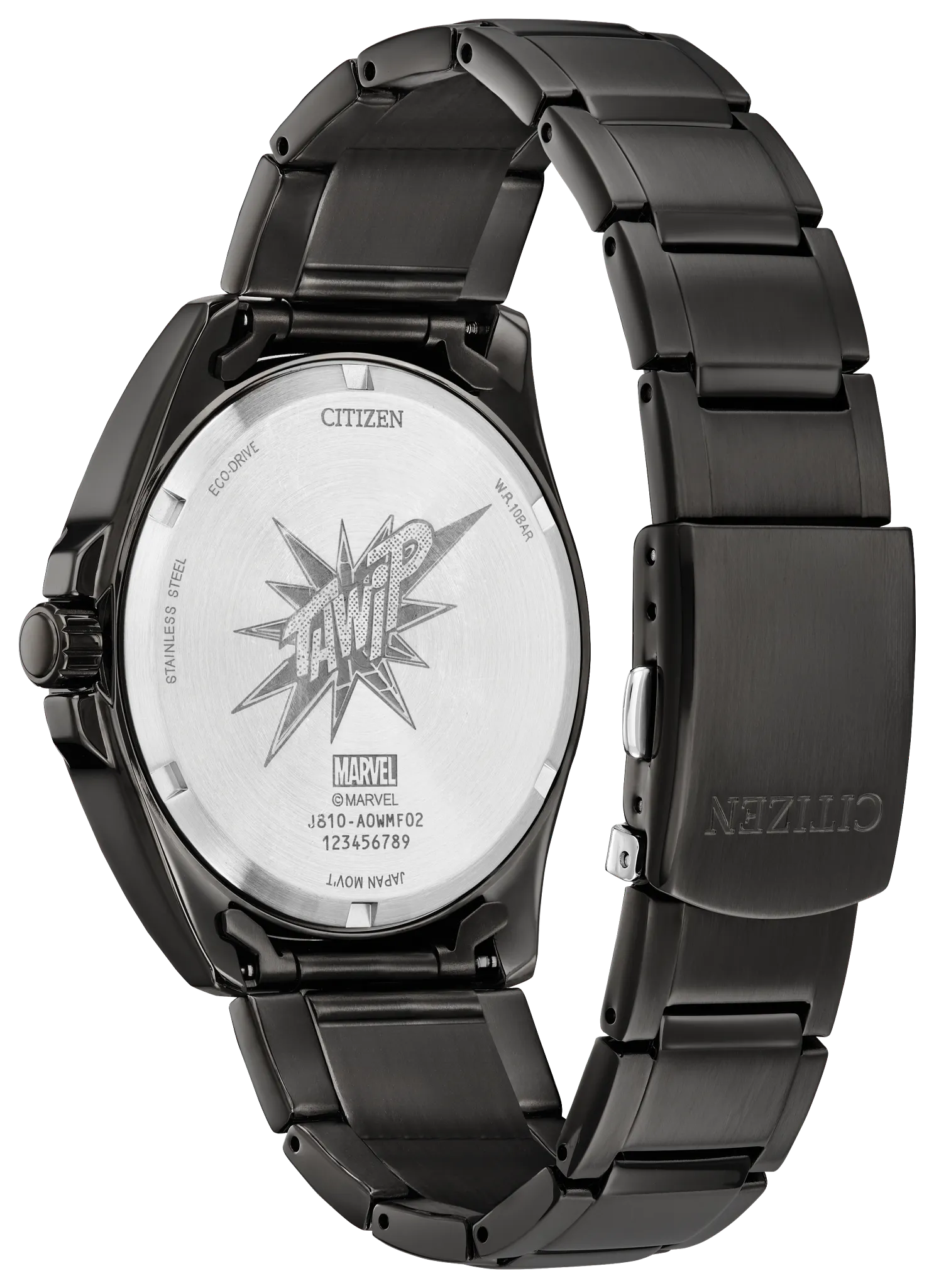 Spider-Man Swings Grey Dial Stainless Steel Bracelet AW1437-61W